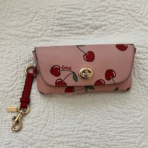 Cherry Coach Sunglasses Case
